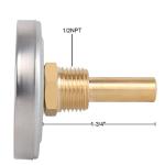 Uharbour 2.5" Dial Water Thermometer and Gauge