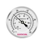 GOATACURA Stainless Steel Bimetal Thermometer - 3'' Dial