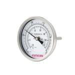 GOATACURA Stainless Steel Bimetal Thermometer - 3'' Dial