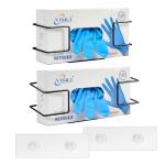 Wall Mount Glove Dispenser Holder - 2 Pack