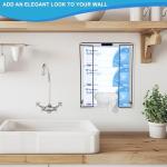 Metal Wall-Mounted Glove Holder with 3 Tiers