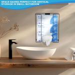 Metal Wall-Mounted Glove Holder with 3 Tiers