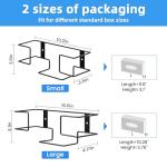 Wall Mount Glove Dispenser Holder - 2 Pack