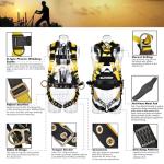 WELKFORDER 3D-Rings Fall Protection Safety Harness