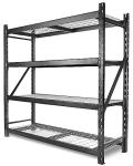 WEN Four-Tier Steel Storage Rack, 8000 lbs Capacity