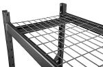 WEN Four-Tier Steel Storage Rack, 8000 lbs Capacity