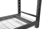 WEN Four-Tier Steel Storage Rack, 8000 lbs Capacity