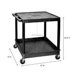 LUXOR TC21-B Mobile Tub Cart