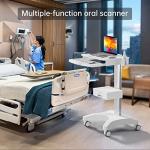 Dental Clinic Medical Trolley with Laptop Holder