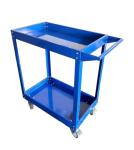 HIGOOD Heavy Duty 2-Shelf Utility Cart - 800 lb Capacity