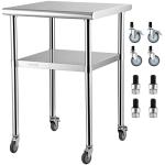 VEVOR Heavy Duty Stainless Steel Prep Table 24x24