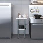 AmGood 18" Stainless Steel Utility Prep Table