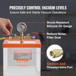 VEVOR 2 Gallon Acrylic Vacuum Chamber for Degassing
