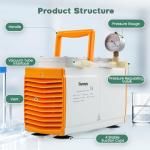 Huanyu Oilless Diaphragm Vacuum Pump 60L/min