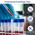15mL Conical Centrifuge Tubes, 100-Pack, Sterile