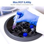 15mL Conical Centrifuge Tubes, 100-Pack, Sterile