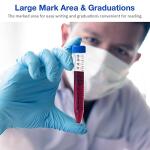 15mL Conical Centrifuge Tubes, 100-Pack, Sterile