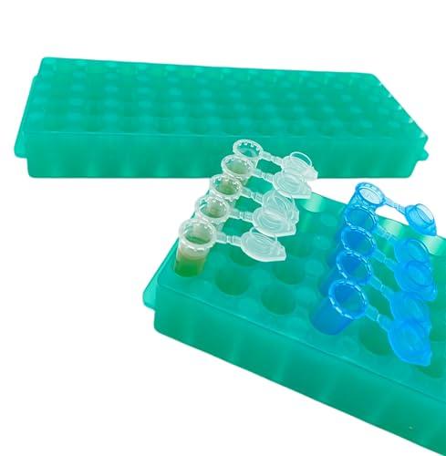Double-Sided Tube Rack for Microcentrifuge Tubes