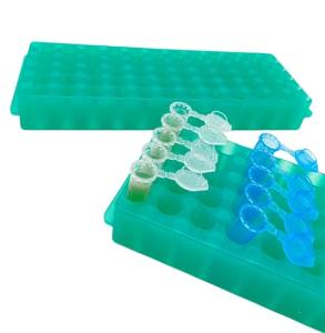 Double-Sided Tube Rack for Microcentrifuge Tubes