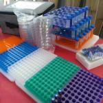 Double-Sided Tube Rack for Microcentrifuge Tubes
