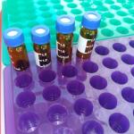Double-Sided Tube Rack for Microcentrifuge Tubes