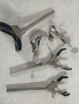 Set of 6 Clamps for Laboratory Equipment Repairs