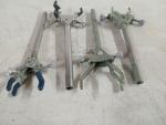 Fisher Clamps Set for Laboratory Use – Lot of 4