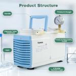 Huanyu Oilless Diaphragm Vacuum Pump 60L/min