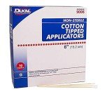 Dukal 6-Inch Cotton Tipped Applicators - 1000 Pack