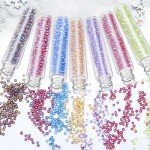 100 Pcs Clear Plastic Test Tubes with Caps