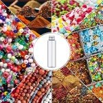 100 Pcs Clear Plastic Test Tubes with Caps