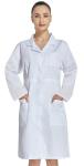 VOGRYE Women’s Long Sleeve Lab Coat Dress