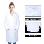 Unisex Cotton Lab Coats for Students & Pros