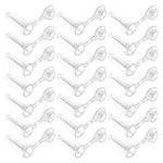 1000 Pcs 0.1ml Clear Plastic Centrifuge Tubes