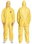 AXEL Disposable Hazmat Suit - Yellow, Size Large
