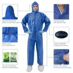 Disposable Protective Coveralls with Hood for Labs