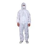 3-Pack Disposable Hazmat Suits, X-Large Coveralls