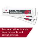 200 Sterile Cotton-Tipped Wood Applicators - 6