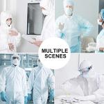 3-Pack Disposable Hazmat Suits, X-Large Coveralls