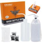 Wash Bottle Bag Kit with Labels and Bands