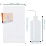 Wash Bottle Bag Kit with Labels and Bands