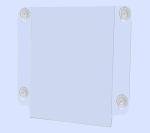 8-Pack Suction Cup Sign Holders for Notices