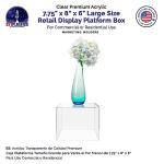 Clear Acrylic Display Box for Retail Storage