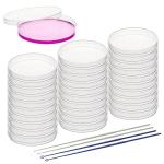 20 Pack Sterile Plastic Petri Dishes with Loops