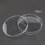 10 Pack Plastic Petri Dishes with Lid