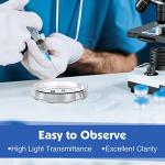 90mm Glass Petri Dishes with Lids - 10 Pack