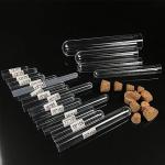 15Pcs 3ml Plastic Test Tubes with Lids