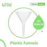 4pcs Plastic Analytical Funnel Set for Labs