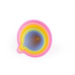 Mirenlife Colorful Plastic Funnel Set - 5 Sizes