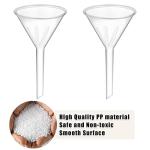 20PCS Clear Plastic Funnel Set for Bottles